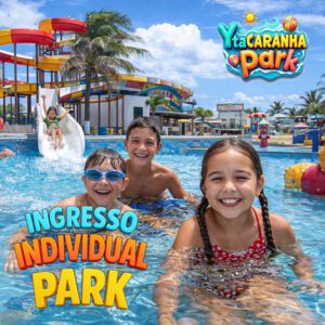 Ytacaranha Ingresso Individual – Parque Aquático de R$100,00 por apenas R$ 24,90!
